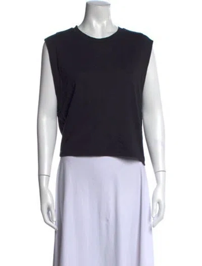 Pre-owned On Crew Neck Sleeveless Top In Blue
