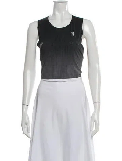 Pre-owned On Crew Neck Sleeveless Top W/ Tags In White
