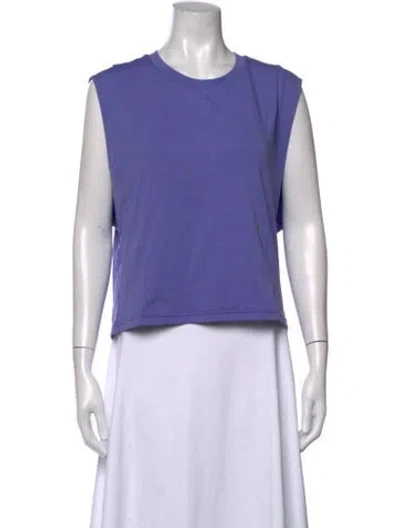 Pre-owned On Crew Neck Sleeveless T-shirt W/ Tags In Purple