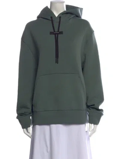 Pre-owned On Crew Neck Sweater In Green