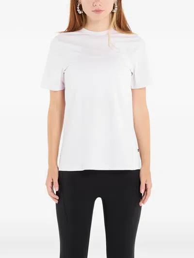 On Crew-neck T-shirt In White