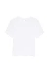 On Crew-neck T-shirt In White
