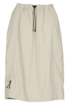 On Drawstring Midi Skirt In Neutral