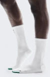 On Elite Run Crew Socks In White
