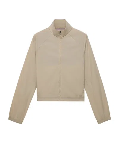 On Embellished Recycled-shell Jacket In Neutral