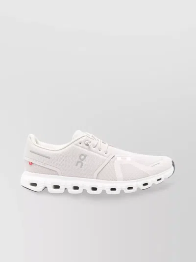 On Enhanced Performance Cloud 6 Sneakers In White