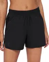 On Essential Drawstring Shorts In Black