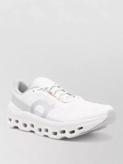 On Fabric Low-top Sneakers In White
