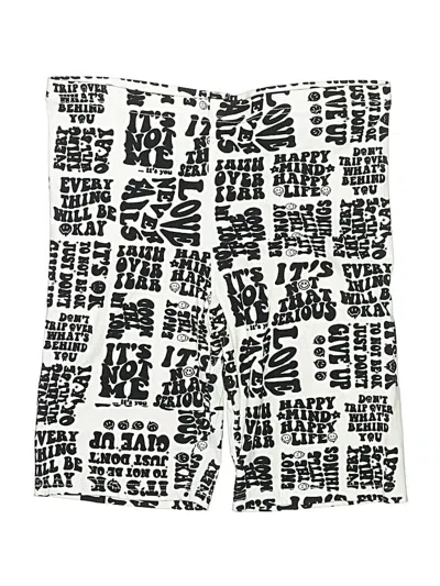 Pre-owned On Fire Board Shorts In White