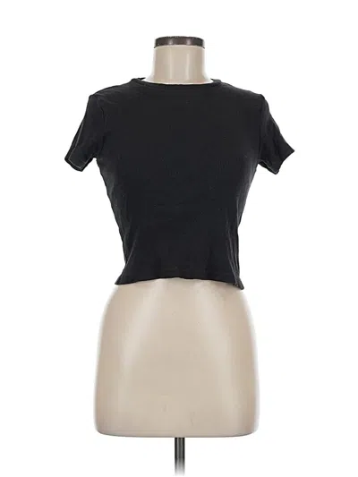 Pre-owned On Fire Short Sleeve T-shirt In Black