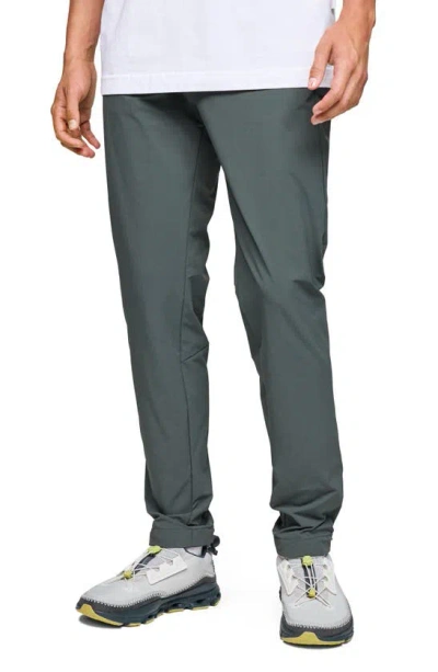 On Flat Frt Active Pants In Lead