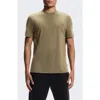 On Focus-t Performance T-shirt In Brown