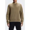 On Focus Tech Crewneck Sweatshirt In Brown