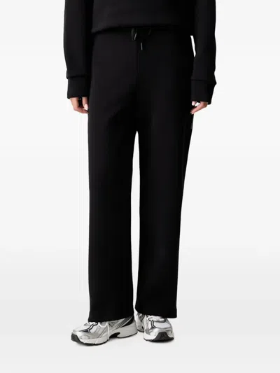 ON FOCUS TECH DRAWSTRING WIDE-LEG TRACK PANTS