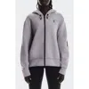 On Focus Tech Full Zip Hoodie In Gold
