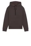 On Focus Tech Hoodie In Brown