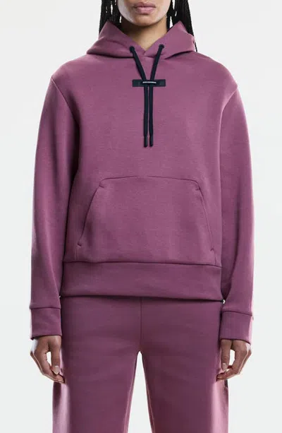 On Focus Tech Hoodie In Purple