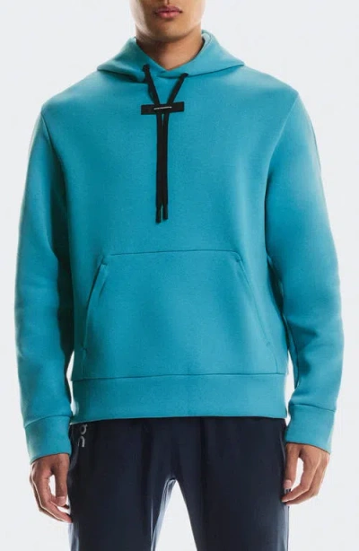 On Focus Tech Hoodie In Blue