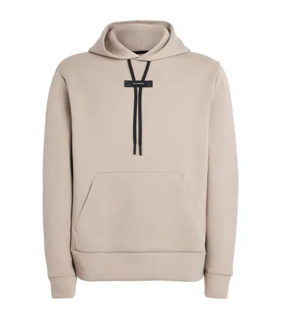 On Focus Tech Hoodie In Neutral