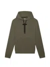 On Focus Tech Hoodie In Brown