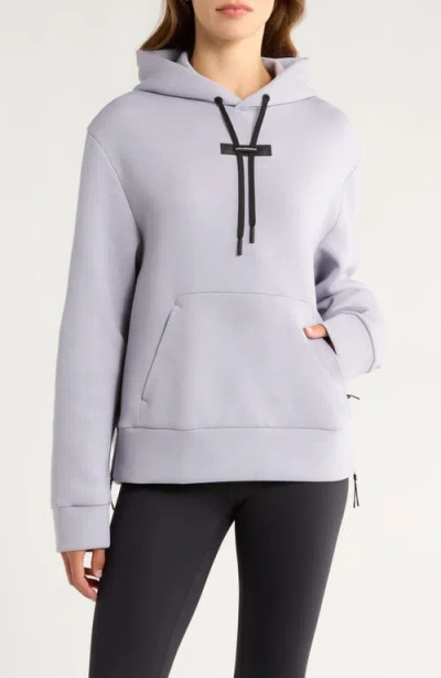 On Focus Tech Hoodie In Gray