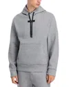On Focus Tech Hoodie In Gray