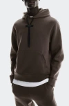 On Focus Tech Hoodie In Gray