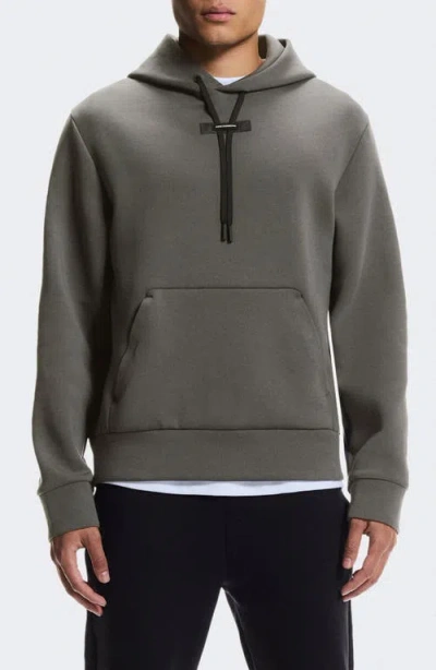 On Focus Tech Hoodie In Gray
