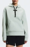 On Focus Tech Hoodie In Gray