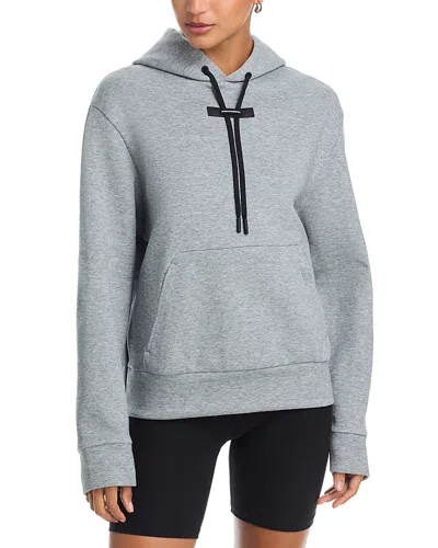 On Focus Tech Hoodie In Gray