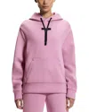 On Focus Tech Hoodie In Pink