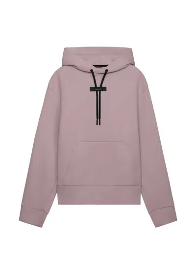 On Focus Tech Hoodie In Pink
