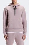 On Focus Tech Hoodie In Pink
