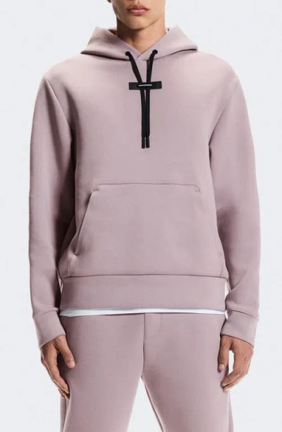 On Focus Tech Hoodie In Pink