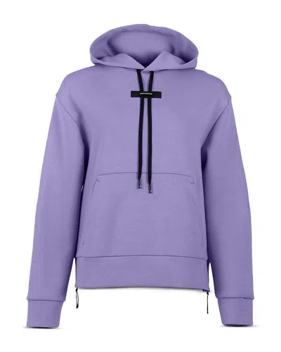 On Focus Tech Hoodie In Purple