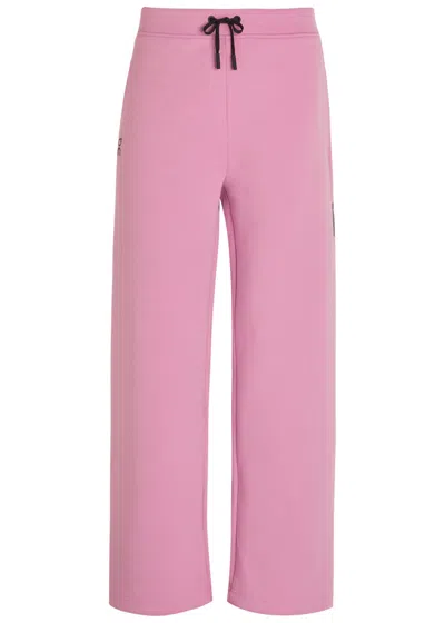 On Focus Tech Straight-leg Sweatpants In Pink