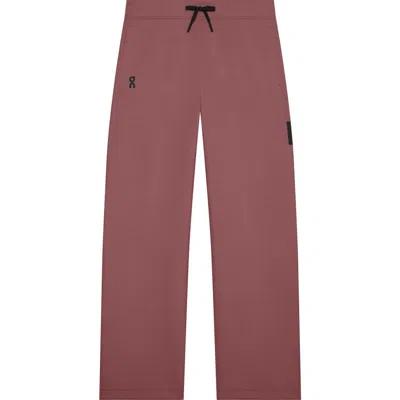 On Focus Tech Sweatpants In Brown