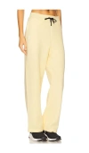 On Focus Tech Sweatpants In Yellow
