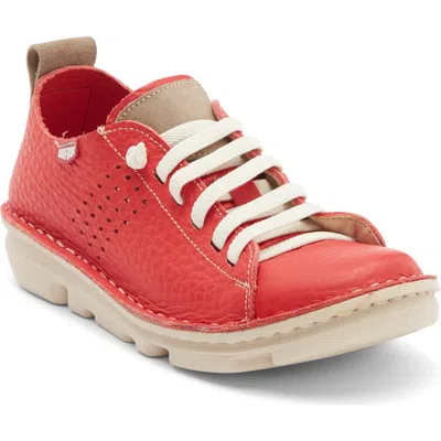 On Foot 30250 Silken Low Top Sneaker In Red
