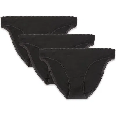 On Gossamer 3-pack Cotton Hip Bikinis