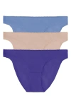 On Gossamer 3-pack Cotton Hip Bikinis