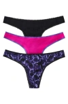 On Gossamer Mesh Hip G 3 Pack Underwear 3512p3 In Multi