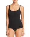 On Gossamer Cabana Cotton Blend Stretch Camisole In Black