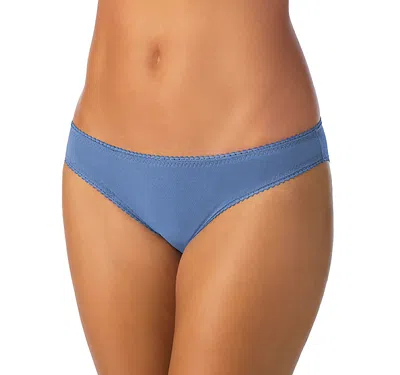 On Gossamer Cabana Cotton Blend Stretch Hip Bikini In Riverside