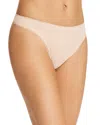On Gossamer Cabana Cotton Blend Stretch Hip G-string In Champagne