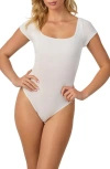 On Gossamer Cabana Rib Bodysuit In White