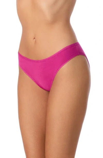 On Gossamer Cabana Stretch Cotton Bikini In Pink