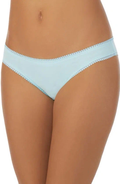 On Gossamer Cabana Stretch Cotton Bikini In Spun Sugar