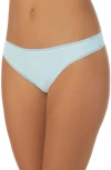 On Gossamer Cabana Stretch Cotton Thong In Spun Sugar