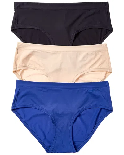 On Gossamer Dkny 3pk Active Comfort Hipster In Multi